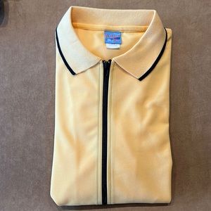 Haband Active Joe Travelers/Guayabera Zip Up Shirt, Size M